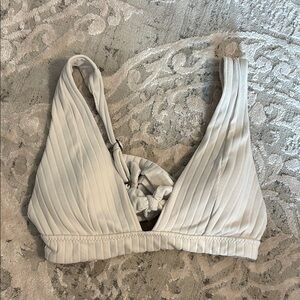 BECCA Cream Bikini Top